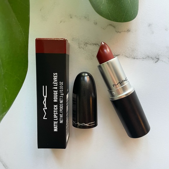 Mac Lipstick Marrakesh NEW Matte Lipstick Red Copper Tone NIB Mac Cosmetics - Picture 5 of 12